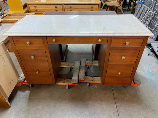 3 pc Desk with Granite Top