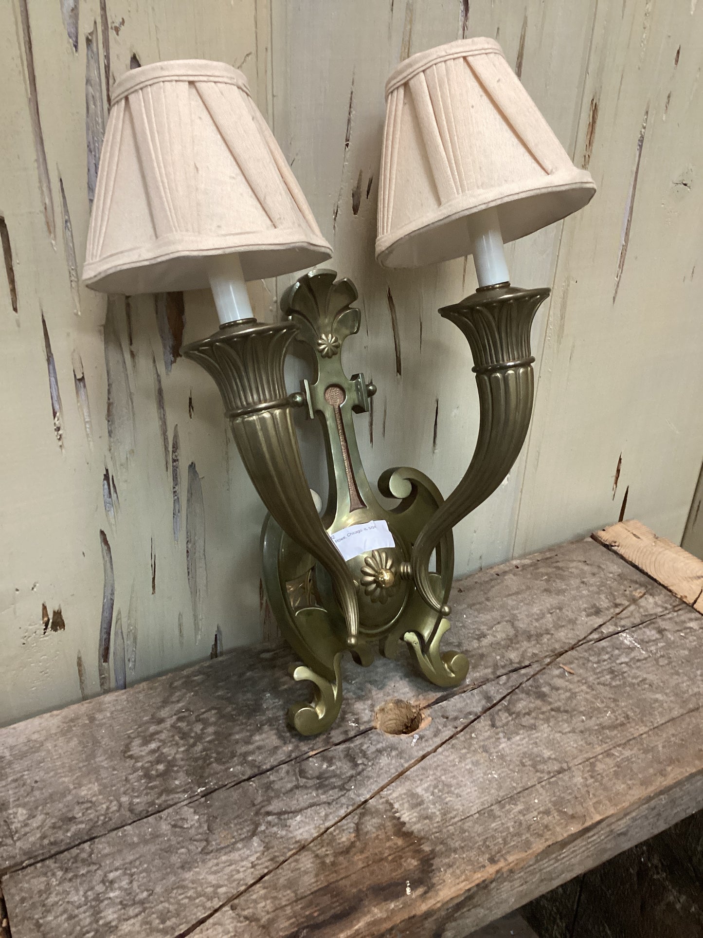 Brass Wall Sconce