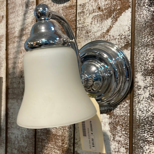 1Bulb Glass Shade Sconce