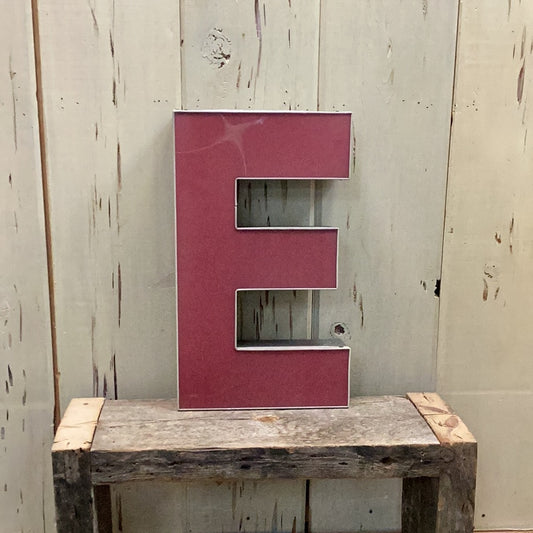 Outdoor Sign Letter E
