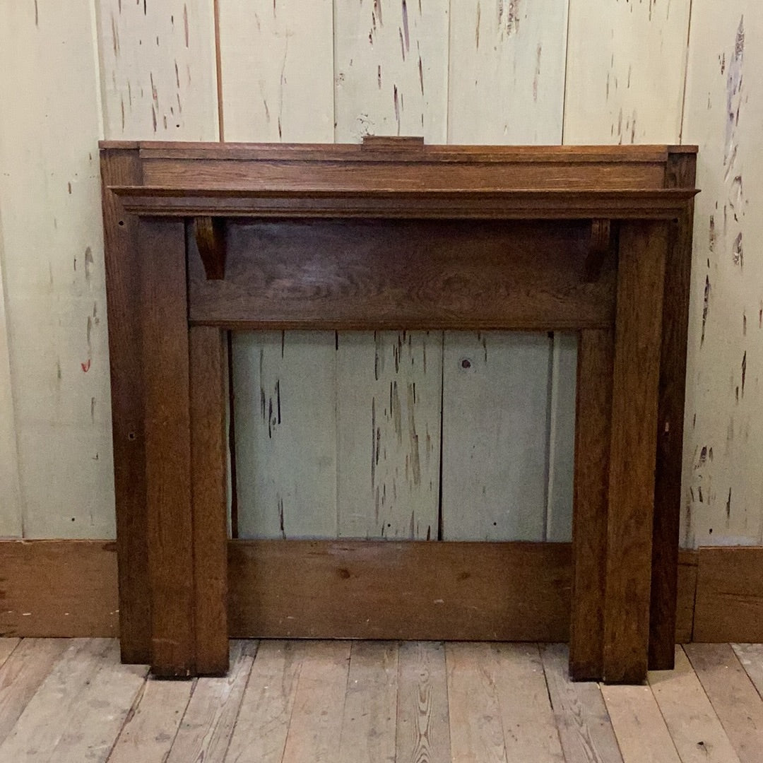 Oak Mantel