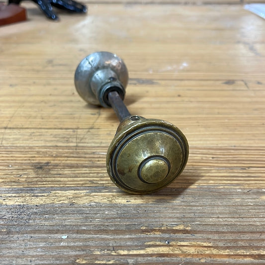 Antique Hammered Door Knob Set