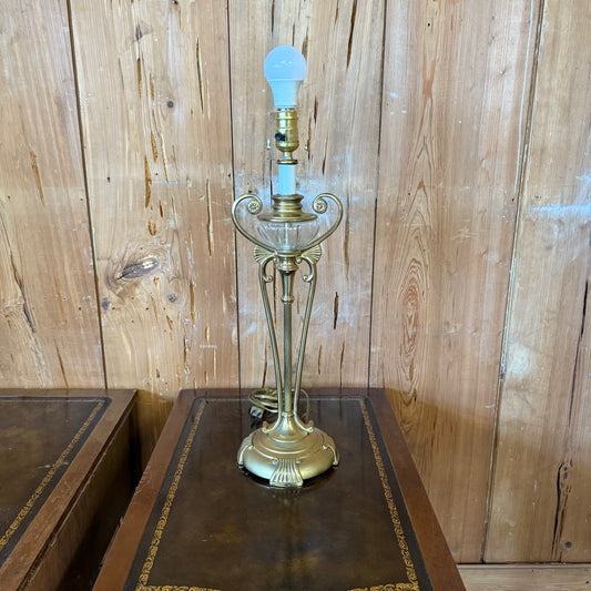 Vintage Brass Table Lamp