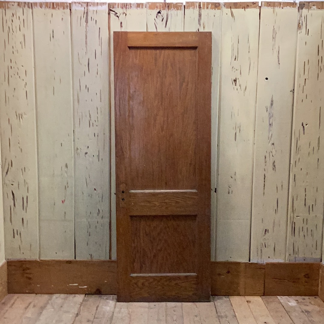Two Panel Interior Door With Mortise