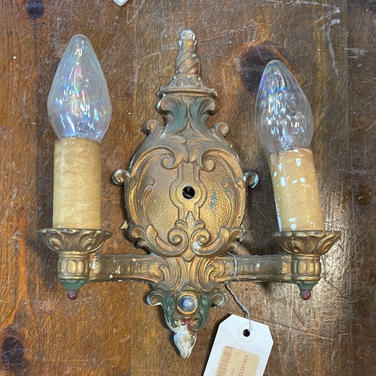 Antique Painted Sconce