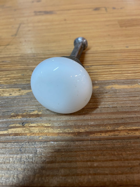 Antique Milk Glass Dummy Knob