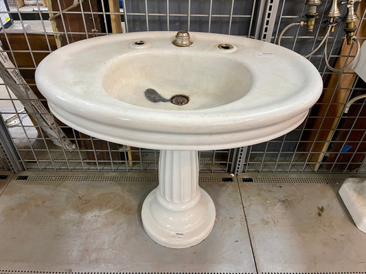 Wolff Cast Iron Pedestal Sink