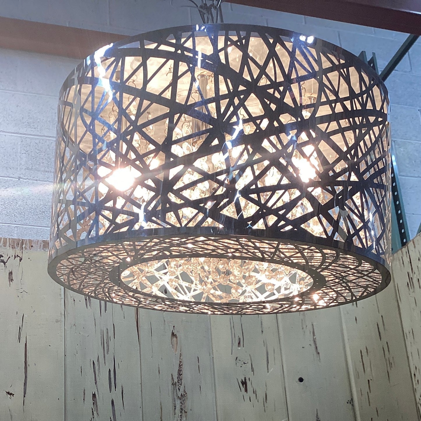 Drum Shade Light Fixture