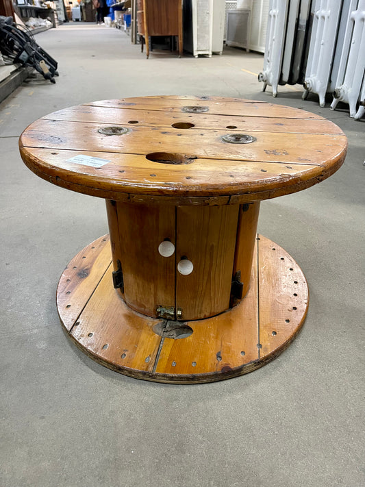 Vintage Spool Side Table
