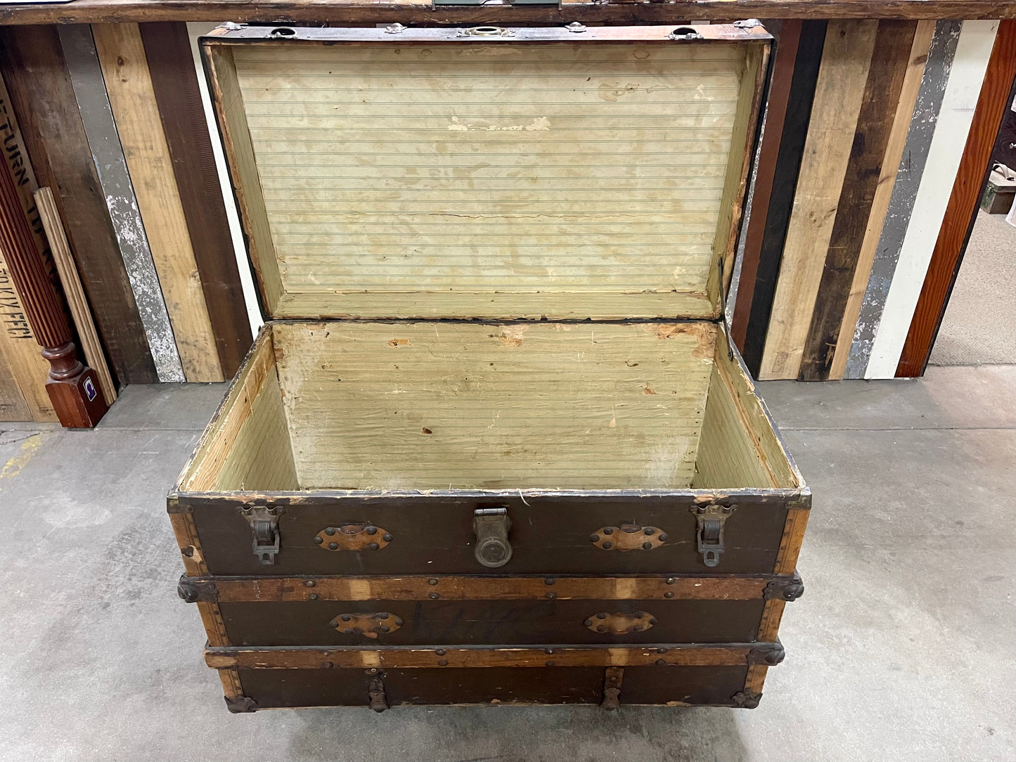 Antique Steamer Trunk