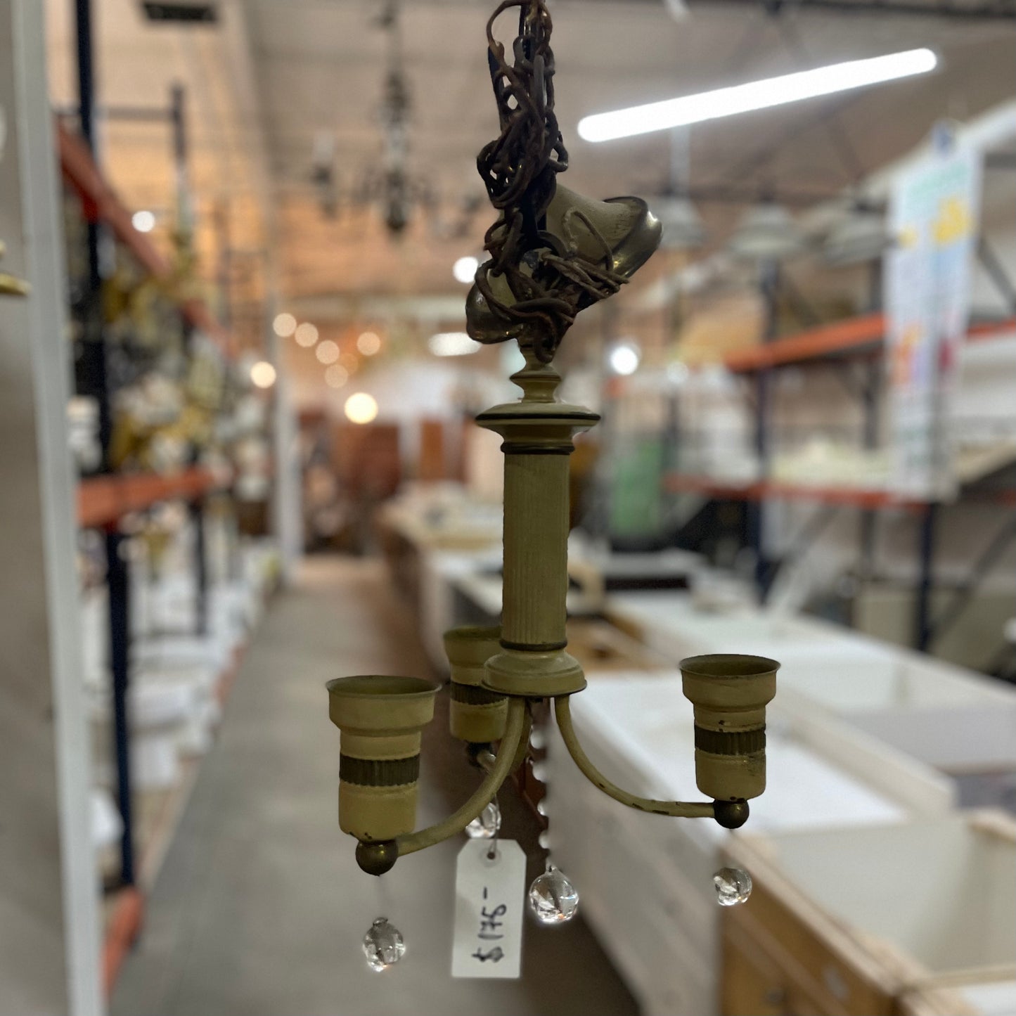 Antique Moe-Bridges Chandelier