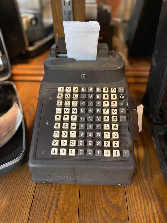 Burroughs Manual Adding Machine