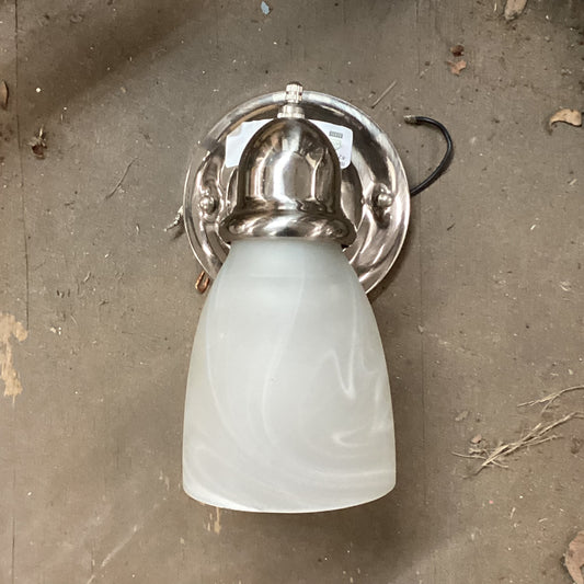 Single Bulb Sconce With Turn Switch