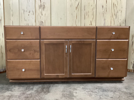 Maple Vanity Base Cabinet