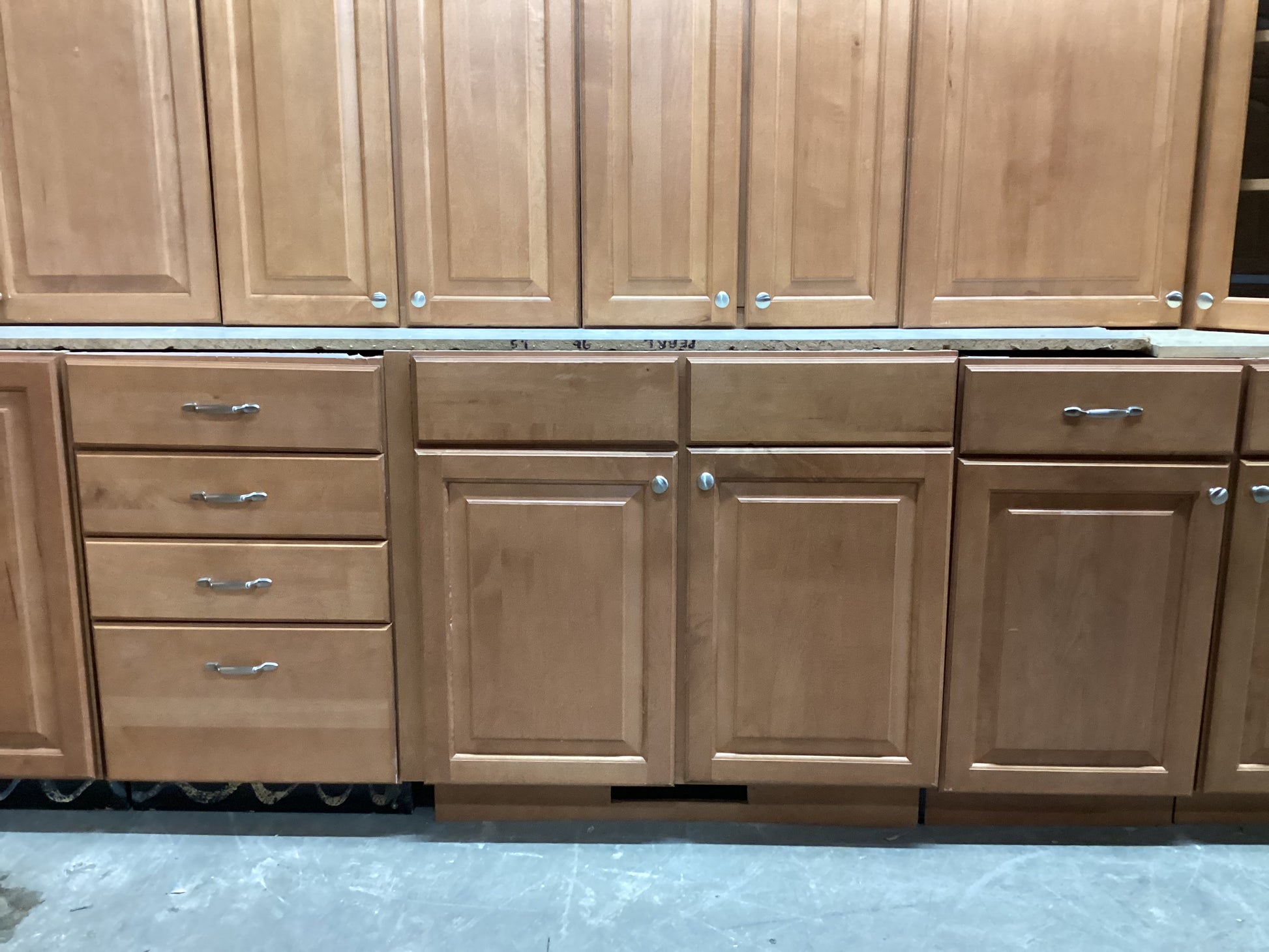 Mahogany Kitchen Cabinet Set – Reuse Depot, Inc.