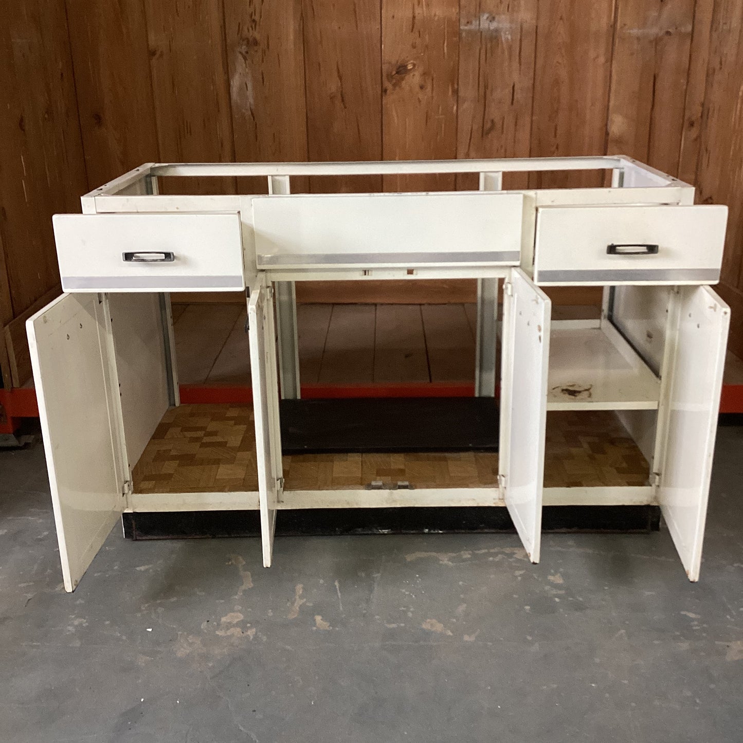 Vintage Metal Kitchen Cabinet