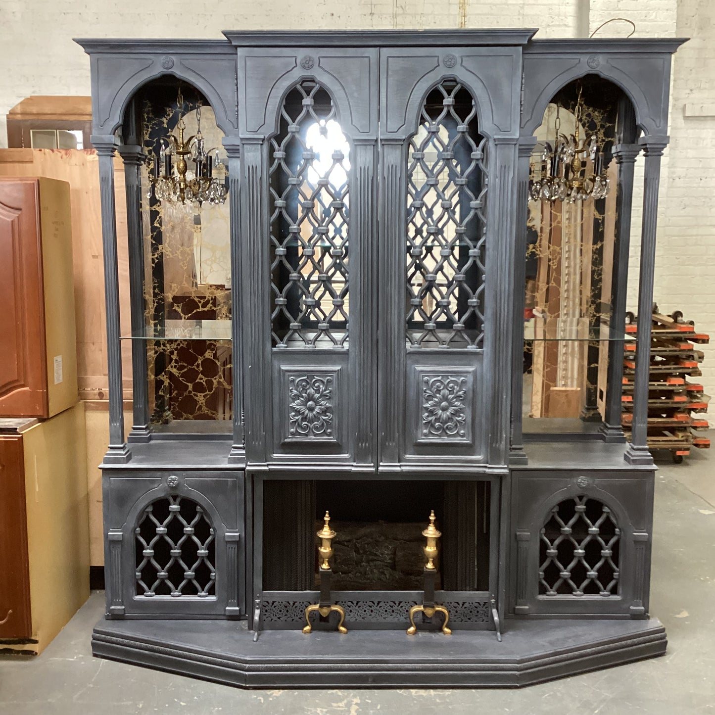 Vintage Bar Display Case