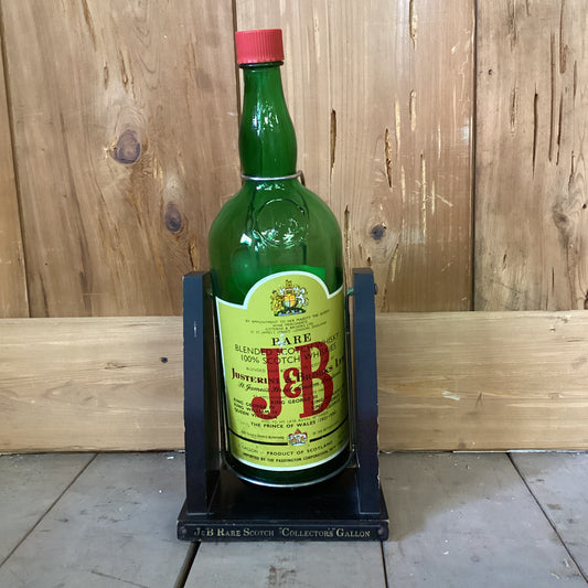 Vintage J&B Scotch "Collectors" Gallon