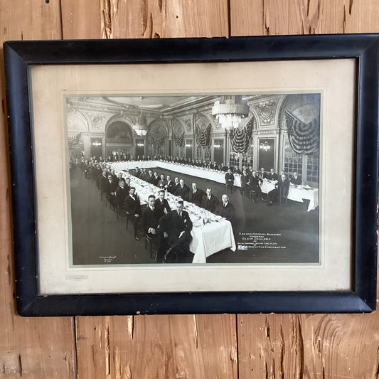 Antique Framed Black And White Photograph