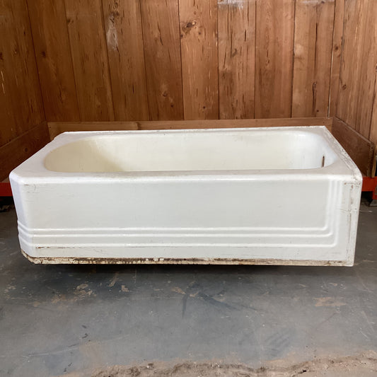 Vintage Cast Iron Bathtub
