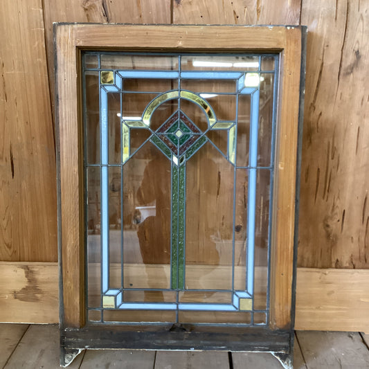 Antique Stained Glass Window
