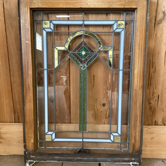 Antique Stained Glass Window
