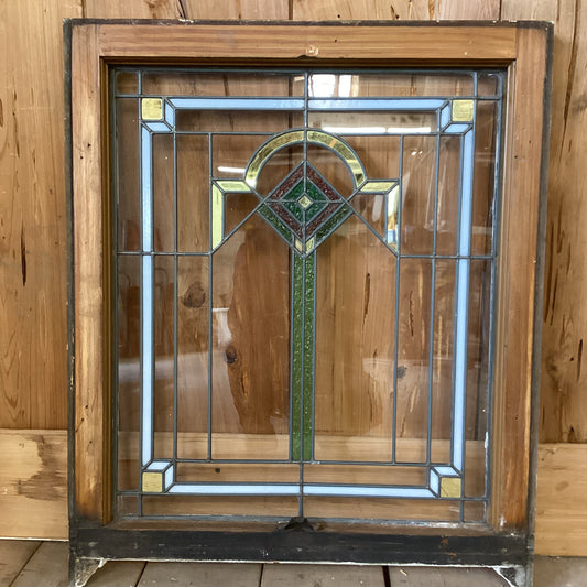 Antique Stained Glass Window