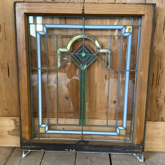Antique Stained Glass Window