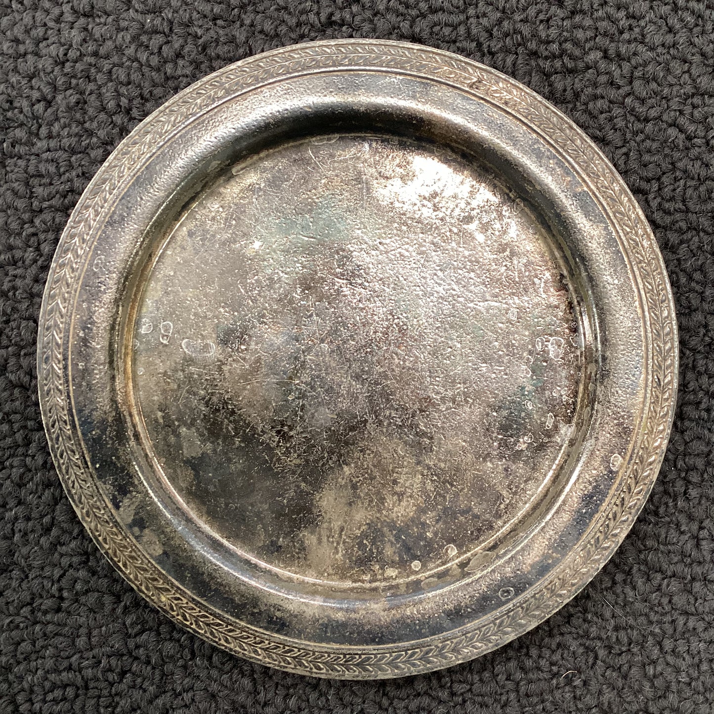 Small Vintage Silver Plate