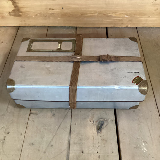 Vintage Metal Shipping Box