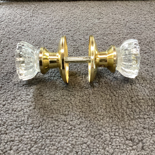 Glass Doorknob Set