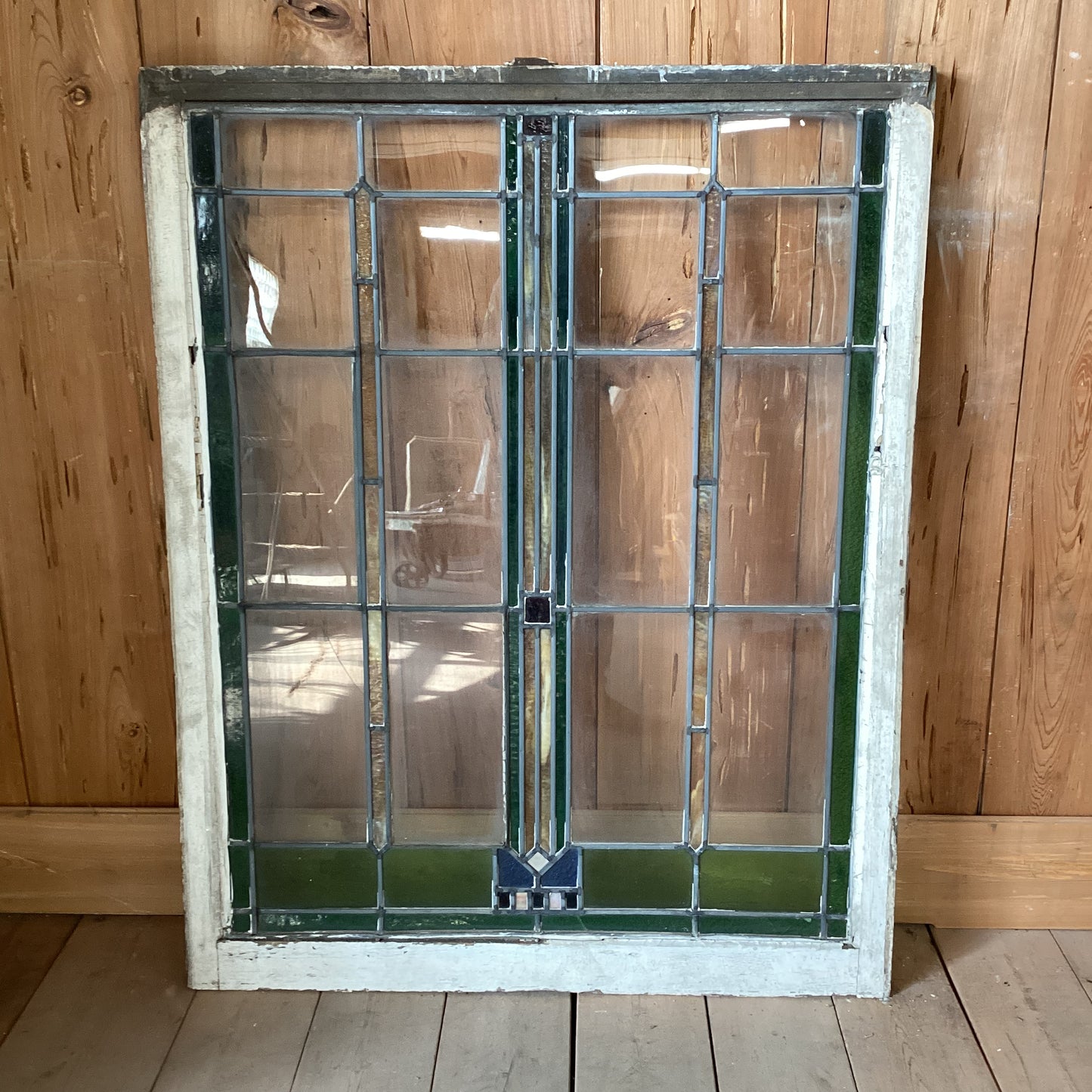 Antique Stained Glass Window