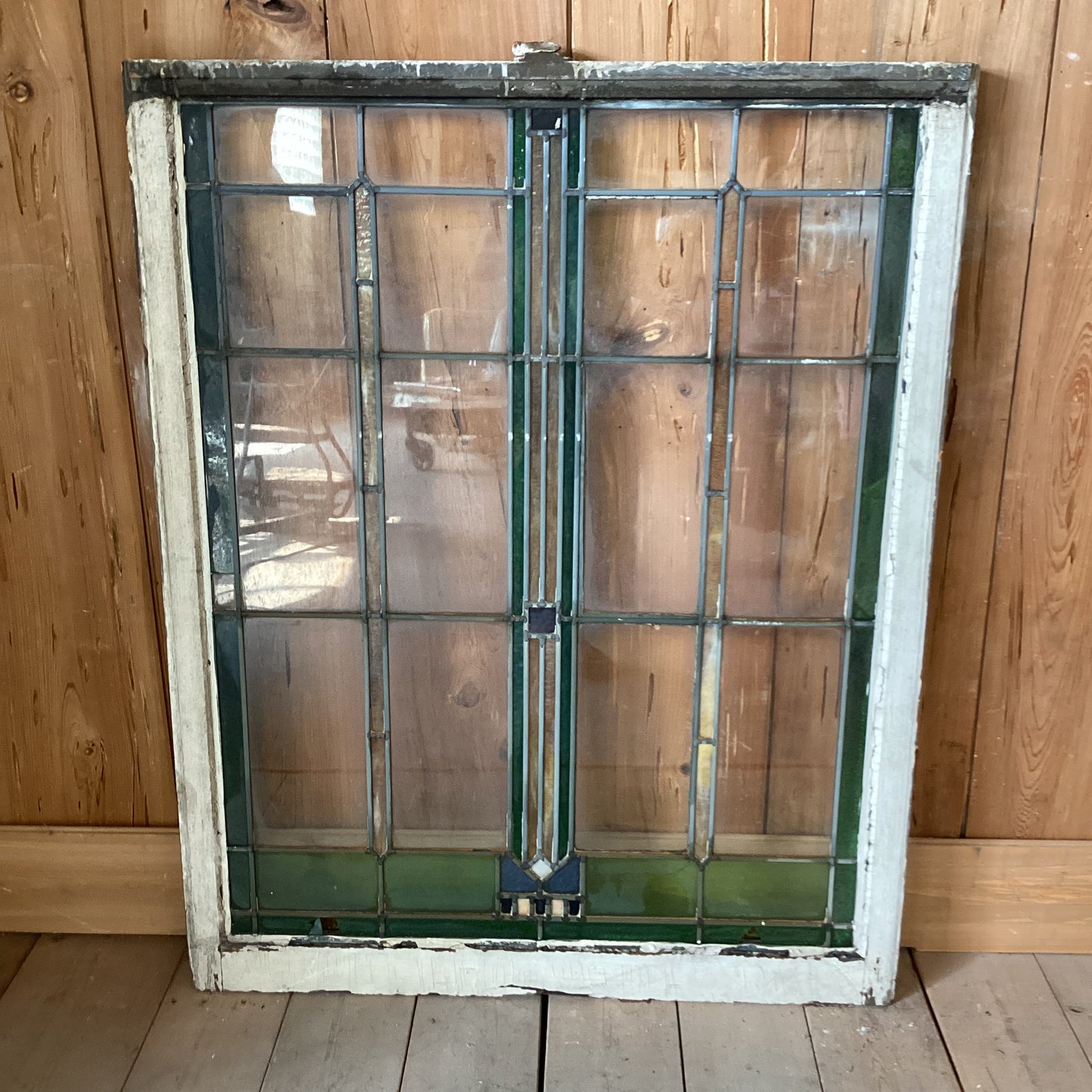 Antique Stained Glass Window