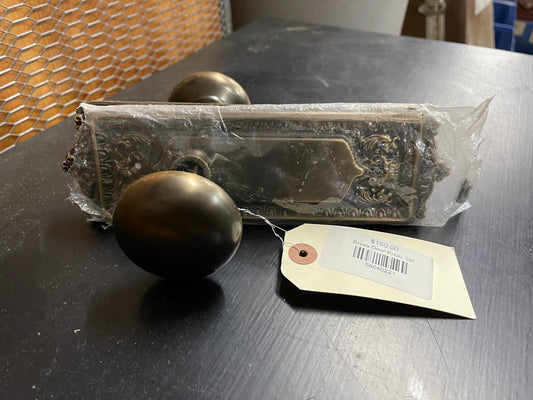Brass Door Knob Set