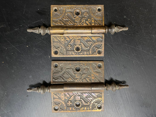 Antique Eastlake Style Hinge