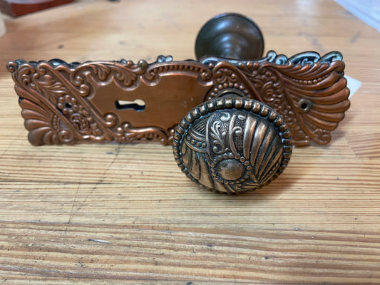 Antique Corbin Door Knob Set