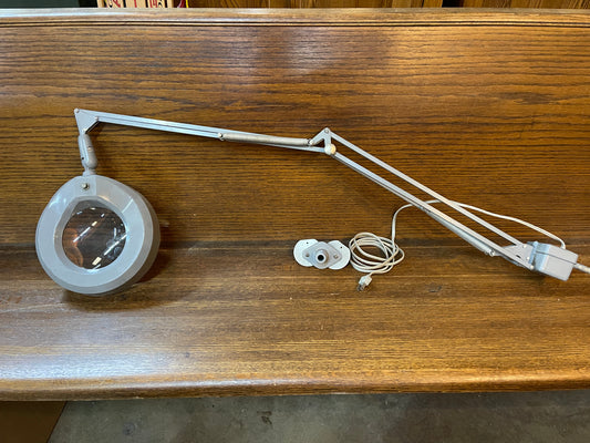 Vintage Lux O Magnifier Lamp