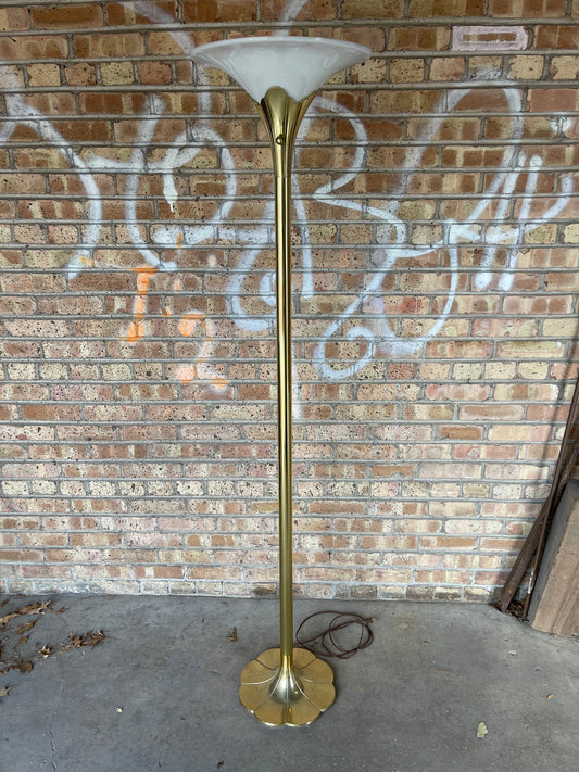 Vintage Brass Stiffel Floor Lamp